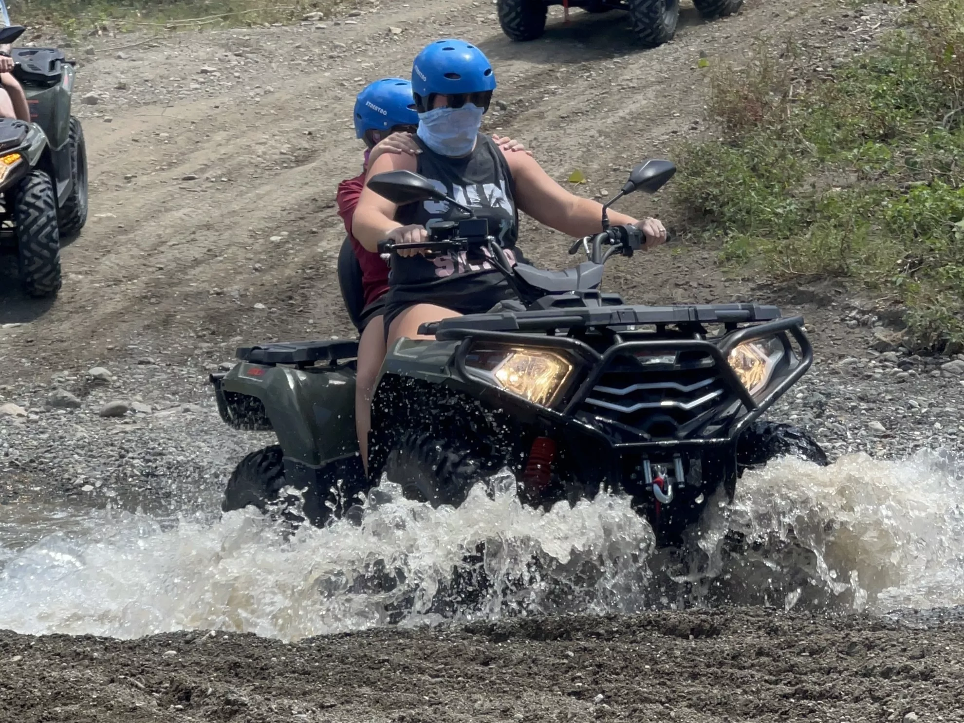 ATV tour on the rugged terrain of the Amber Coast, Puerto Plata
